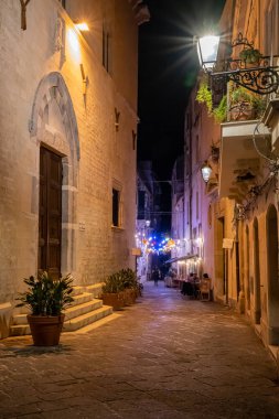 Syracuse İtalya 'daki Ortigia Adası Manzarası (Sicilya)