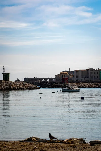 Teluk Sirakusa Italia Sisilia — Stok Foto