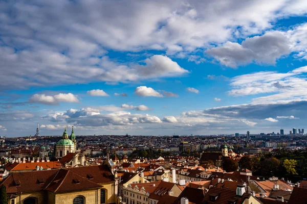 Pohled Prahu Česká Republika Roce 2019 — Stock fotografie