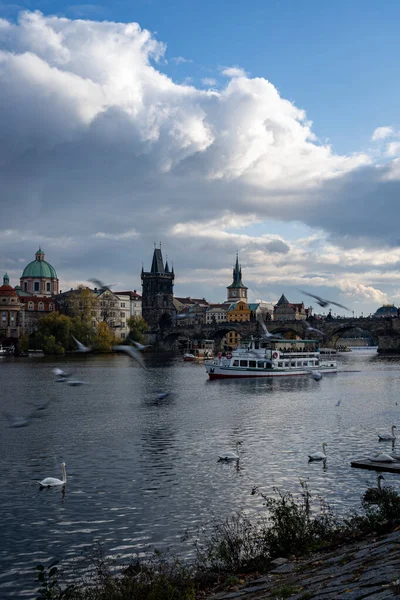 Prag Çek Cumhuriyeti Nin 2019 Yılı Manzarası — Stok fotoğraf