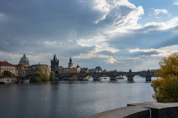 Pohled Prahu Česká Republika Roce 2019 — Stock fotografie