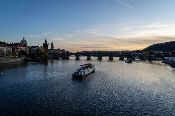 Kilátás Prága Cseh Köztársaság 2019 Ben — Stock Fotó