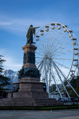 Trento İtalya 'nın güzel bir manzarası