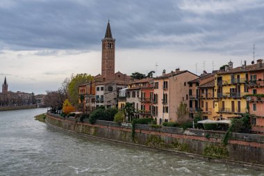 Güzel Verona İtalya manzarası