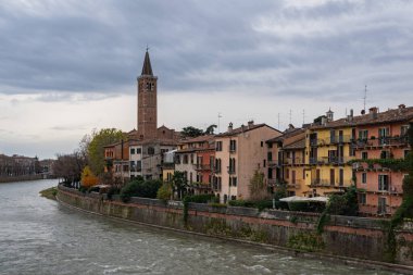 Güzel Verona İtalya manzarası
