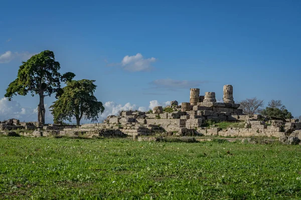 Paestum Absolutamente Deslumbrante Itália — Fotografia de Stock