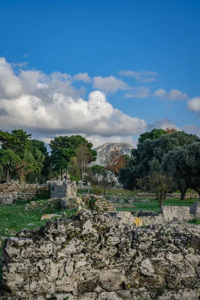 Paestum Absolutamente Deslumbrante Itália — Fotografia de Stock