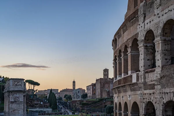 Coliseu Romano Roma Itália — Fotografia de Stock