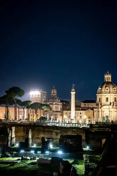 Fórum Romano Roma Itália — Fotografia de Stock