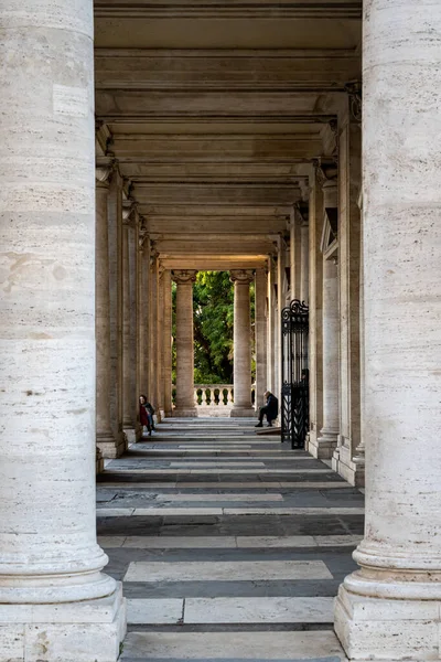 Взгляд Прекрасный Город Рим Италия Лицензионные Стоковые Фото