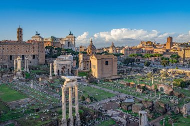 Roma 'daki Roma Forumu İtalya