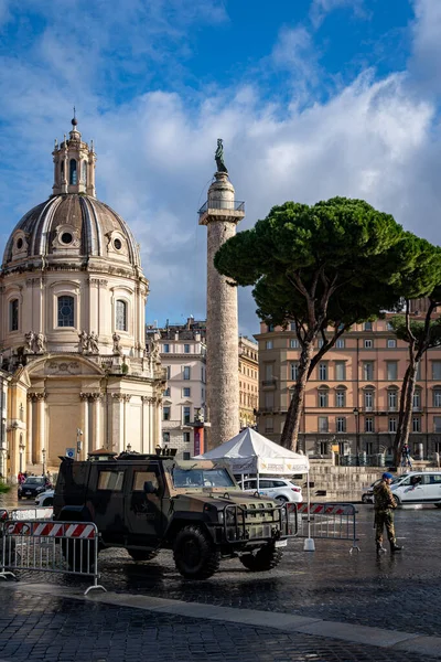 Titt Den Vackra Staden Rom Italien — Stockfoto