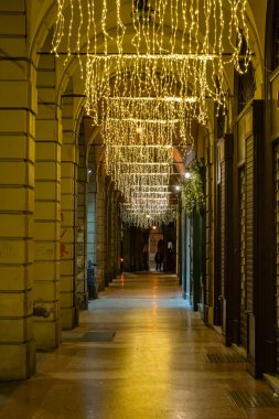 Güzel Bolonya İtalya 'sına bir bakın.