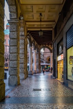 Güzel Bolonya İtalya 'sına bir bakın.