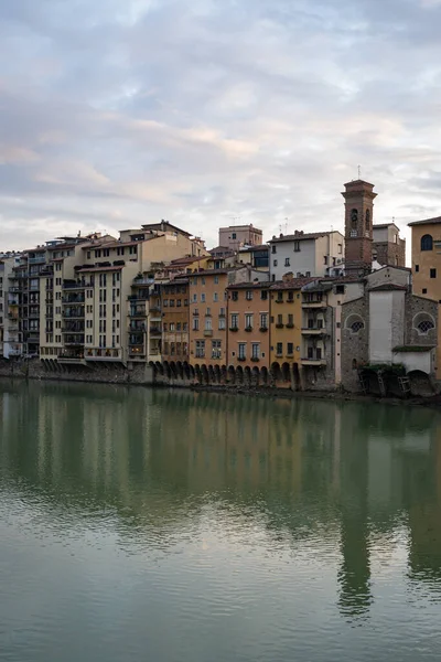 Largo Del Río Arno Florencia Italia —  Fotos de Stock