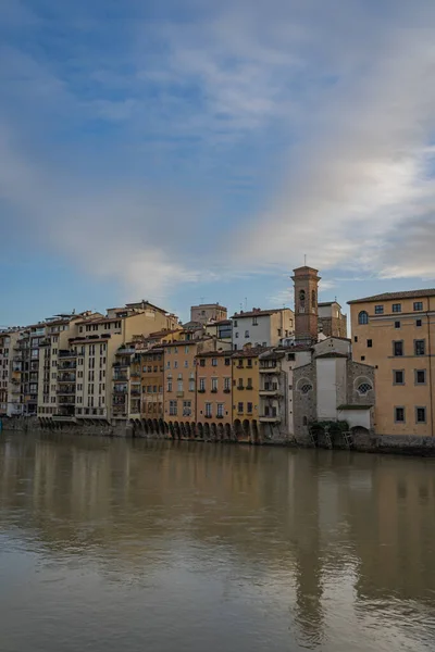 Entlang Des Arno Florenz Italien — Stockfoto