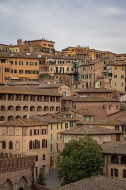 Güzel Sienna İtalya 'dan bir manzara