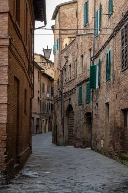 Güzel Sienna İtalya 'dan bir manzara