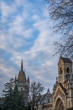 Budapeşte Macaristan 'ın güzel bir manzarası