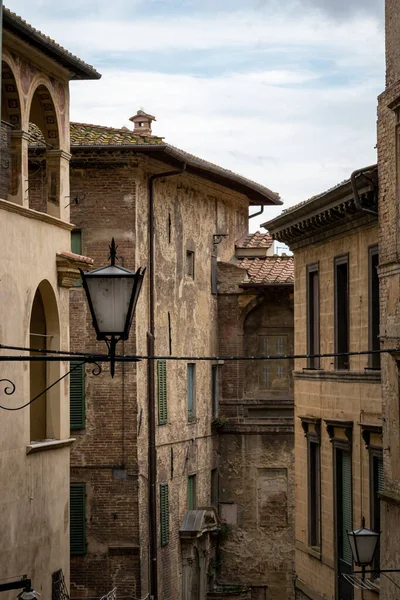 Una Vista Desde Hermosa Sienna Italia — Foto de Stock