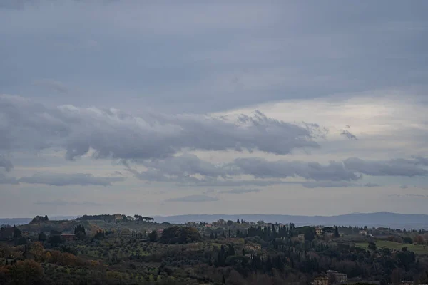 Una Vista Desde Hermosa Sienna Italia —  Fotos de Stock