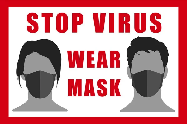 Beyaz arkaplanda Uyarı İşareti Virüsü Durdur