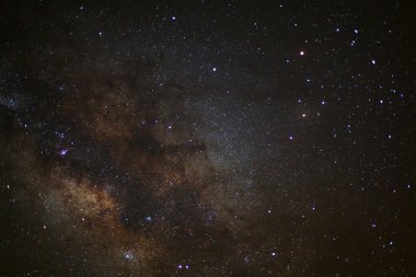Samanyolu'nun Antares bölgesinin geniş açılı görünüş