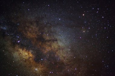 Samanyolu'nun Antares bölgesinin geniş açılı görünüş
