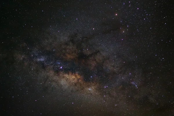 Galaxia Calea Lactee, Fotografie cu expunere lungă, cu cereale . — Fotografie, imagine de stoc