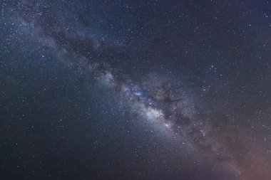 bir gece gökyüzü, uzun pozlama fotoğraf, zekâ güzel milkyway