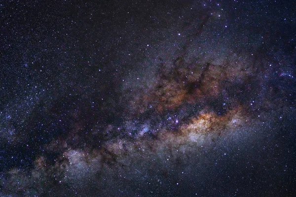 Melkwegstelsel met sterren en ruimtestof in het heelal — Stockfoto