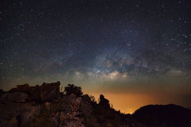 Samanyolu Doi Luang Chiang Dao.Long maruz photograp