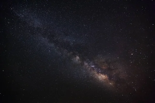 Via Lattea galassia con stelle e polvere spaziale nell'universo — Foto Stock