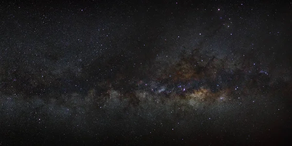Panorama Via Láctea galáxia — Fotografia de Stock