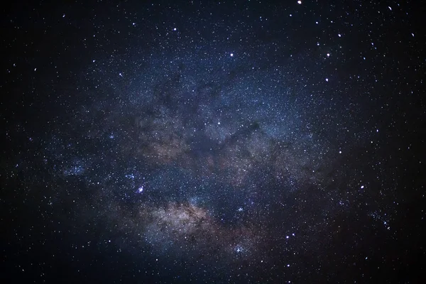 Nahaufnahme der Milchstraße mit Sternen und Weltraumstaub im Universum — Stockfoto