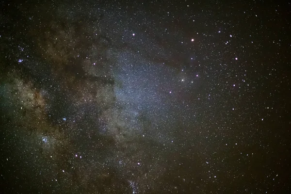 星や宇宙に宇宙の塵と天の川銀河をクローズ アップ — ストック写真