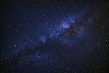 Clearly milky way on night sky  clipart