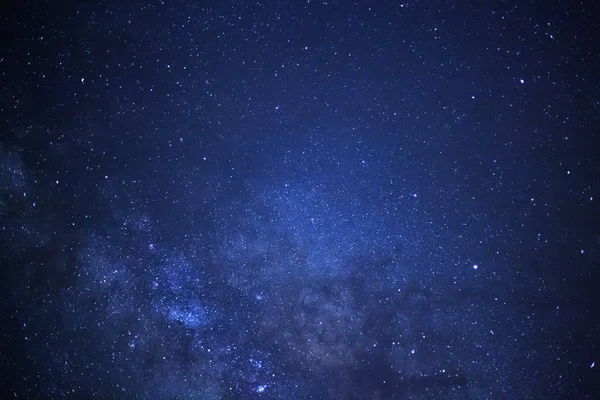 Close-up of Milky way galaxy with stars and space dust in the un