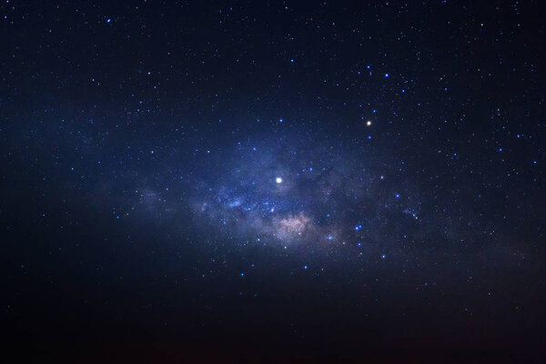 Млечный путь галактики со звездами и космической пылью во Вселенной, Лонг
