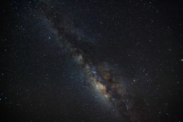 Egyértelműen a Tejút Galaxis: phitsanulok, Thaiföld. — Stock Fotó