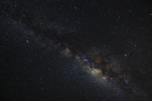 Claramente Via Láctea galáxia em phitsanulok na Tailândia . — Fotografia de Stock