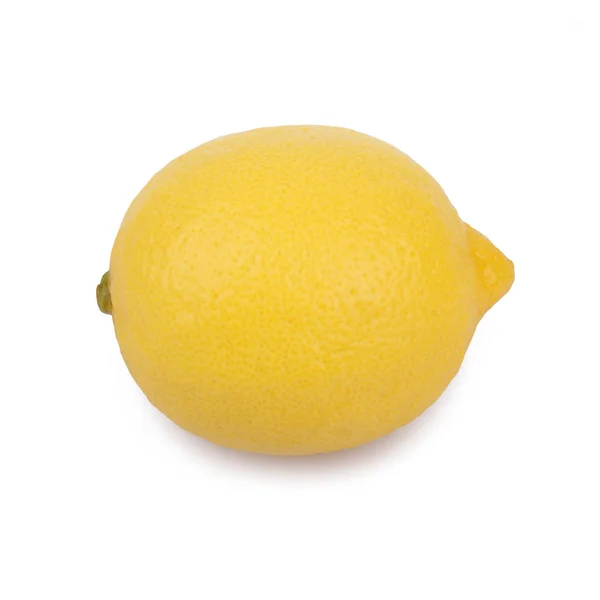 Fresh lemons on white background — Stock Photo, Image