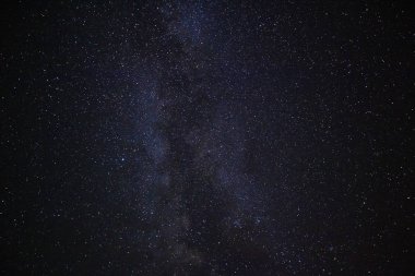 Samanyolu, phitsanulok Tayland. Uzun pozlama fotoğraf
