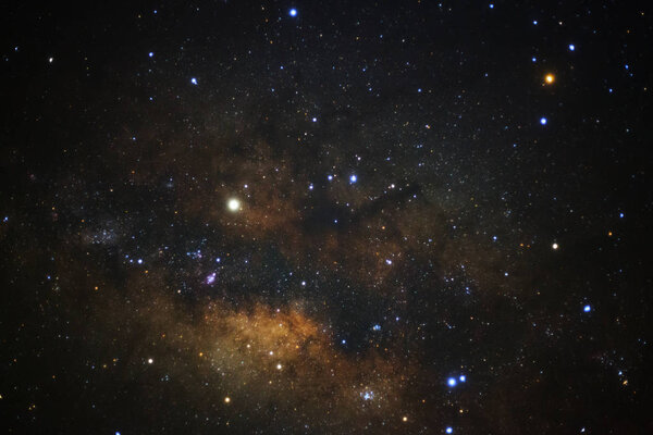 The center of the milky way galaxy, Long exposure photograph
,