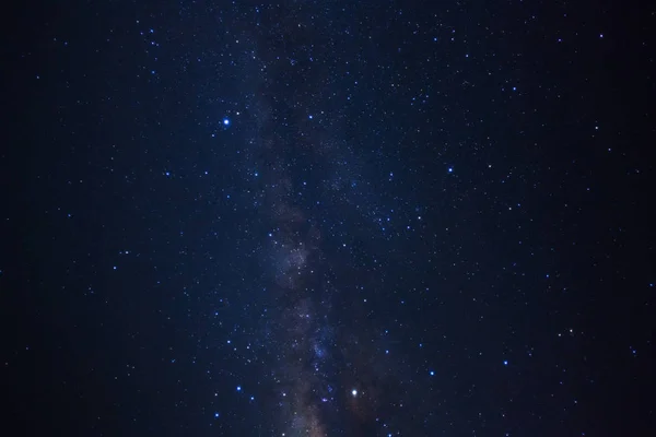 Clearly milky way galaxy at phitsanulok in thailand. — Stock Photo, Image