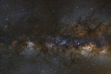 Samanyolu galaksisinin phitsanulok Tayland, açıkça. Uzun exposu