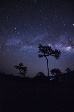 Samanyolu phu hin rong kla Milli Park, phitsanulok Tayland