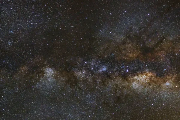 Samanyolu galaksisinin phitsanulok Tayland, açıkça. Uzun exposu