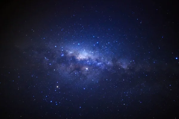 天の川銀河。長時間露光の写真。粒 — ストック写真