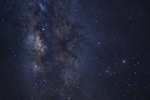 Starry night sky, Milky way galaxy with stars and space dust in — Stock Photo, Image